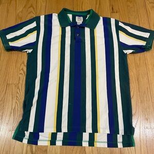 Field Gear Vintage Striped Polo Shirt